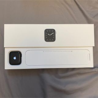 アップルウォッチ(Apple Watch)の【美品】Apple Watch 5 GPSモデル 44mm 本体(その他)