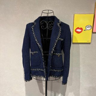 ザラ ネイビー テーラードジャケット(レディース)の通販 300点以上
