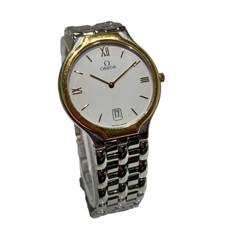 純正廉価  イエローゴールド シェル 腕時計 4375.71 ヴィル デ オメガ 腕時計(アナログ)