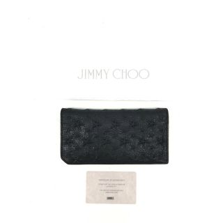 ジミーチュウ(JIMMY CHOO)のJimmy Choo ジミーチュウ 二つ折り財布 スターエンボス 長財布(長財布)