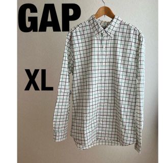 ギャップ(GAP)のGAP ギャップ　メンズ　XL チェック　シャツ　美品(シャツ)