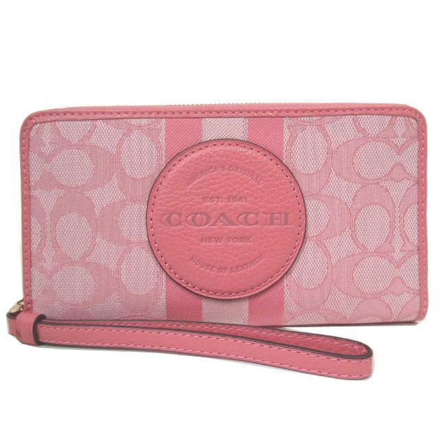 COACH - 【新品】コーチ 財布 長財布 COACH ジャカードキャンバス