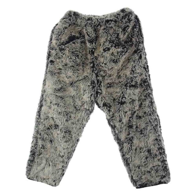 BLACK SIGN ブラックサイン パンツ Marble Fur Beast Pants マーブル ファー ビースト パンツ オフホワイト系 ブラック系