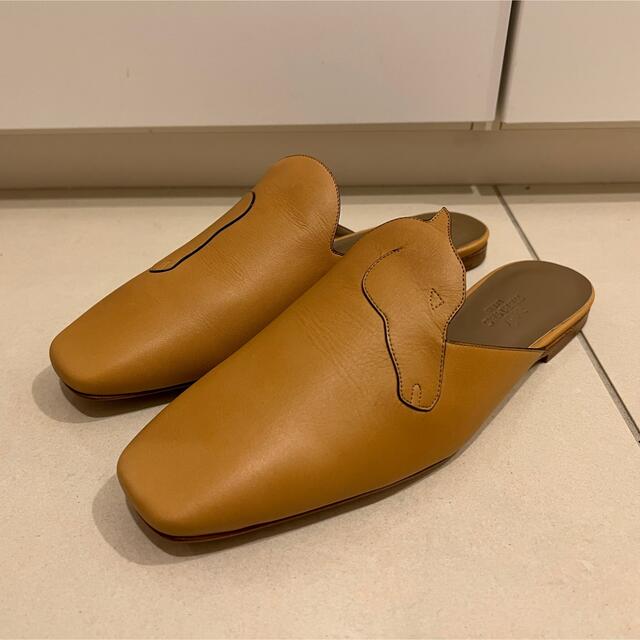 Hermes - 【新品未使用】エルメス レザー ミュール 36 レディース