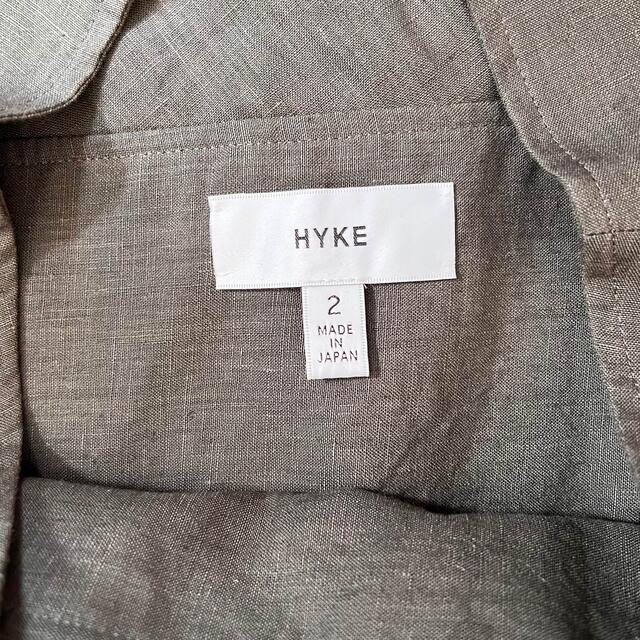 HYKE(ハイク)のhyke linen maxi onepiece レディースのワンピース(ロングワンピース/マキシワンピース)の商品写真