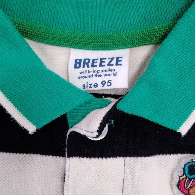 BREEZE(ブリーズ)のBREEZE　ポロシャツ　95cm キッズ/ベビー/マタニティのキッズ服男の子用(90cm~)(Tシャツ/カットソー)の商品写真