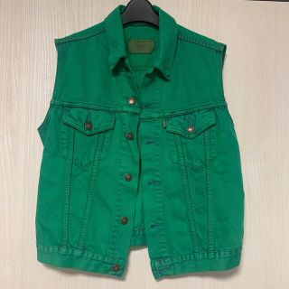 リーバイス(Levi's)の【美品】　古着　Levis リーバイス　デニムベスト　カラーベスト(ベスト/ジレ)