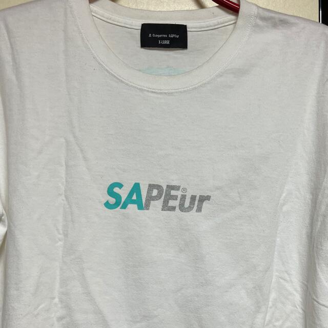 SAPEur ティファニーカラー ロッドマンTee XL