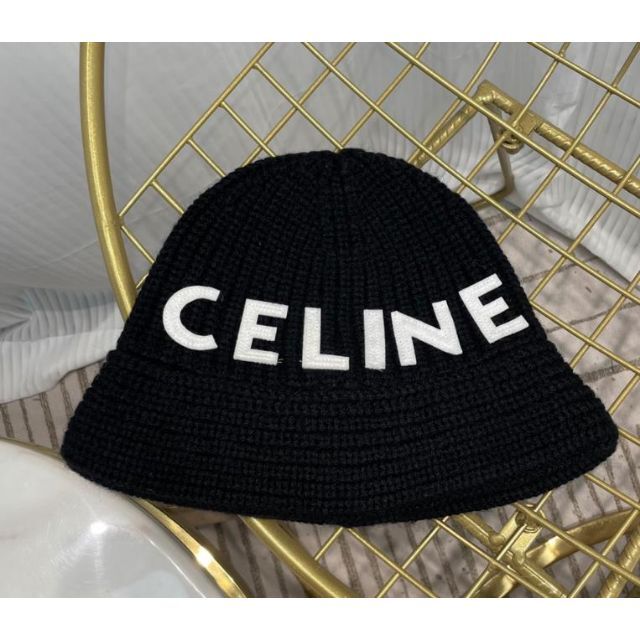 celine - CELINE ロゴ ニットキャップの通販 by aab's shop｜セリーヌならラクマ