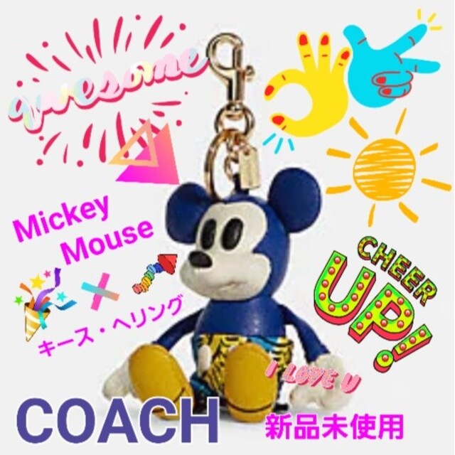 COACHDisneyキースヘリングコレクティブルbag charm く日はお得