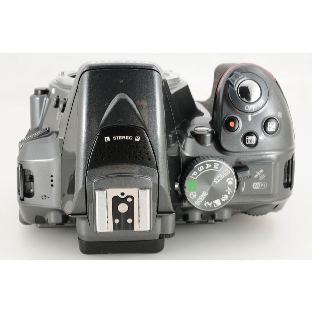 Nikon - 【希少色・Wifi機能】Nikon D5300 グレー 18-55 レンズセット