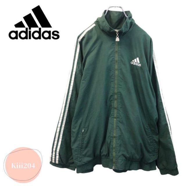 adidas アディダス 緑 トラックジャケット ジャージ メキシコ製