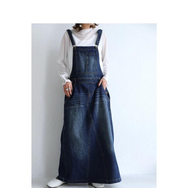 DENIM DUNGAREE ワンピース最終値下げ！