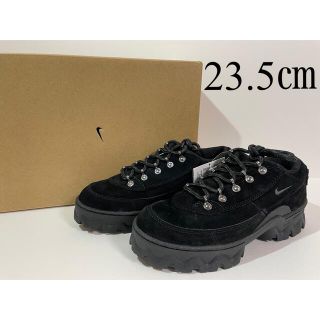 ナイキ(NIKE)の【新品】23.5㎝　ナイキ ウィメンズ ラハール ロー　ブラック(スニーカー)