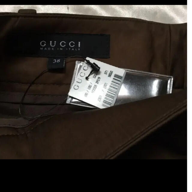 Gucci(グッチ)のGUCCI  グッチ  パンツ  ブラウン  38  レディース  ボトム レディースのパンツ(その他)の商品写真