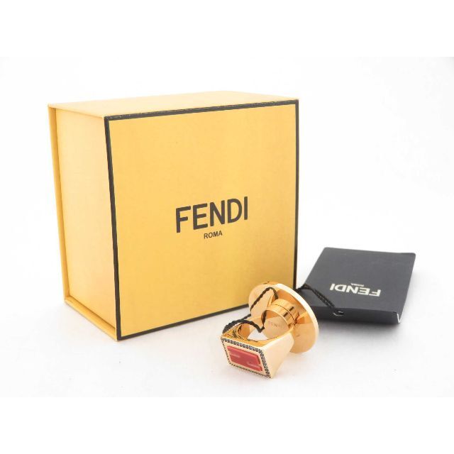 【新品・未使用】FENDI フェンディ スホリング ゴールド iPhone 正規