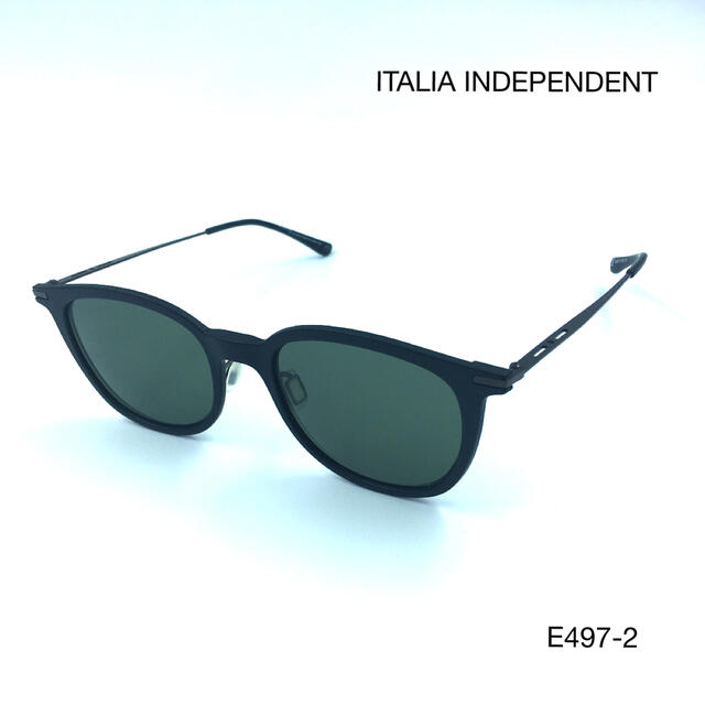 ITALIA INDIPENDENT - イタリアインディペンデント　サングラス　5355.009.049ブラック