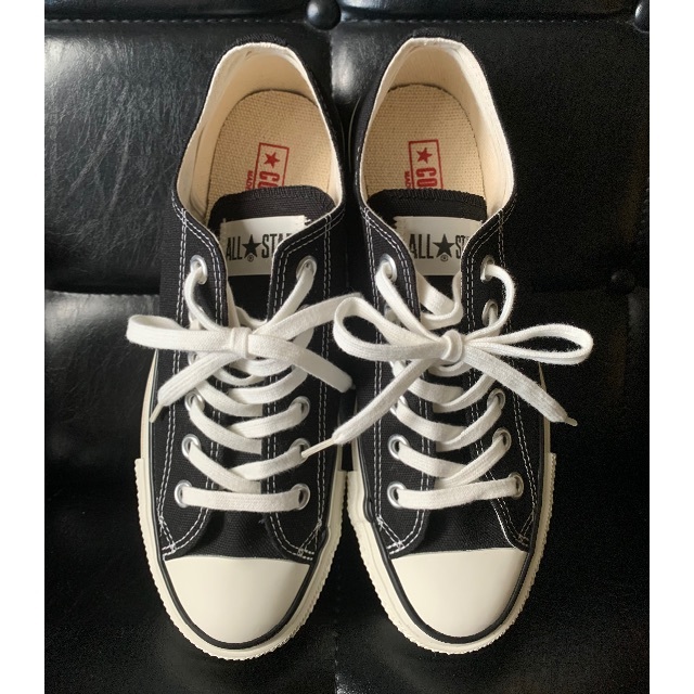 CONVERSE - CONVERSE  ALL STAR J OXコンバースオールスター 黒　日本製