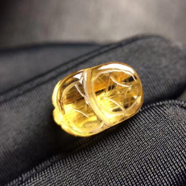⭐︎【天然】タイチンクオーツ ルース 貔貅 2.8g 【人気沸騰】 63.0