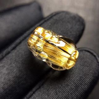 ⭐︎【天然】タイチンクオーツ ルース 貔貅 2.8gの通販 by Rui|ラクマ