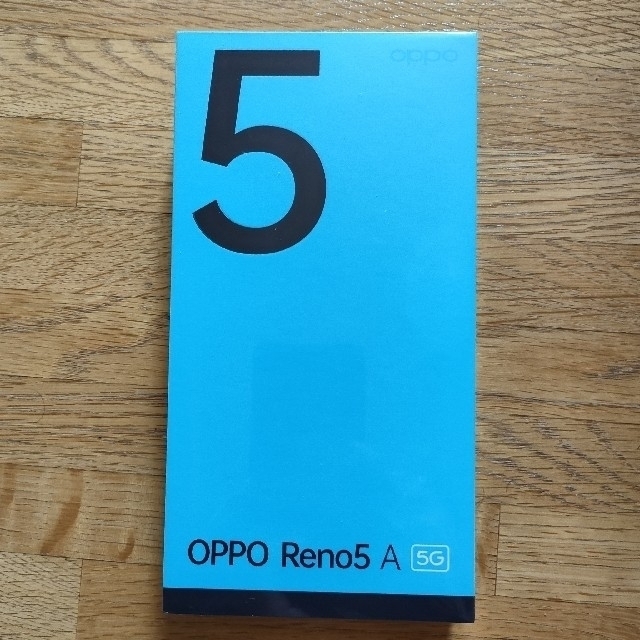 ファッションなデザイン - OPPO OPPO シルバーブラック A(eSIM対応) Reno5 スマートフォン本体