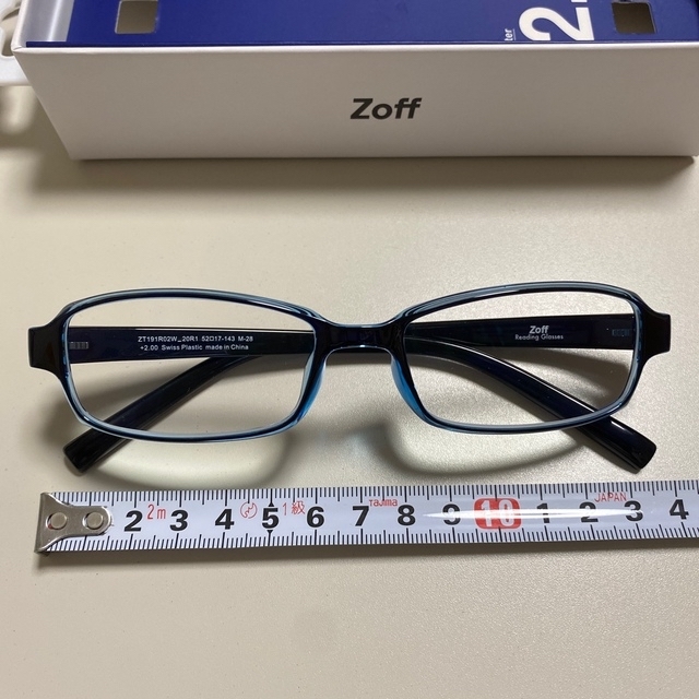 Zoff(ゾフ)の【値下げ】zoffリーディンググラス2.0 メンズのファッション小物(サングラス/メガネ)の商品写真