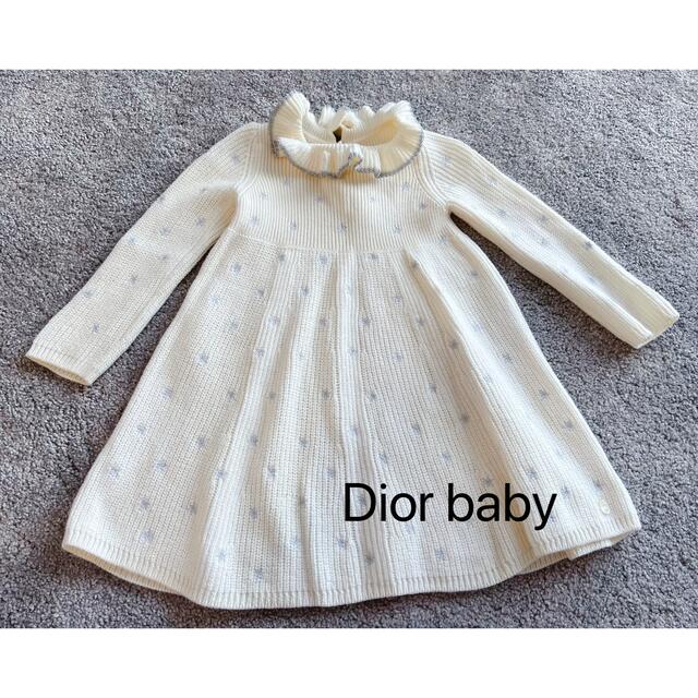 本物上質　Dior Baby  ワンピース正規店サイズ