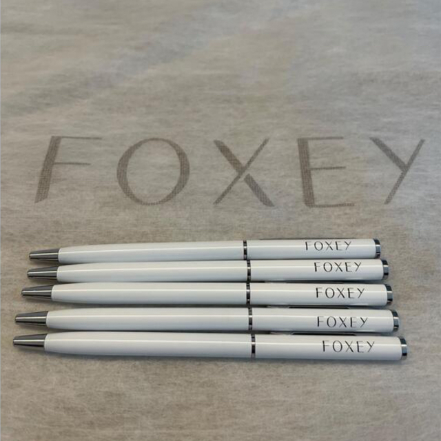 FOXEY(フォクシー)のフォクシー　FOXEY ボールペン　5本セット インテリア/住まい/日用品の文房具(ペン/マーカー)の商品写真