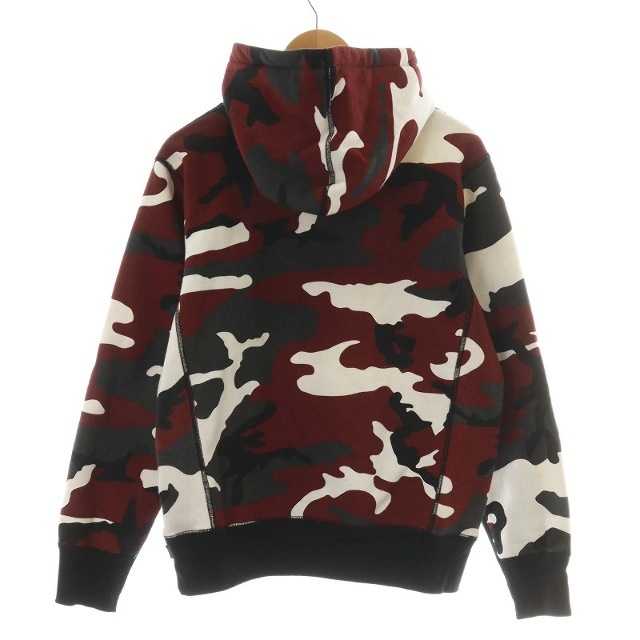 Supreme(シュプリーム)のシュプリーム 13FW Box Logo Pullover Red Camo メンズのトップス(パーカー)の商品写真