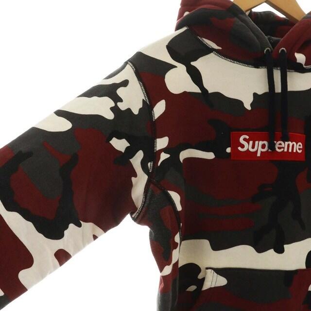 Supreme(シュプリーム)のシュプリーム 13FW Box Logo Pullover Red Camo メンズのトップス(パーカー)の商品写真