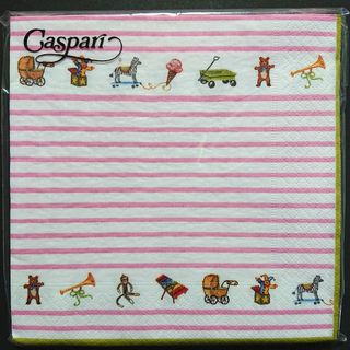 ⑬未開封/Caspari カスパリ 10枚 BEBE PINK ペーパーナプキン(その他)