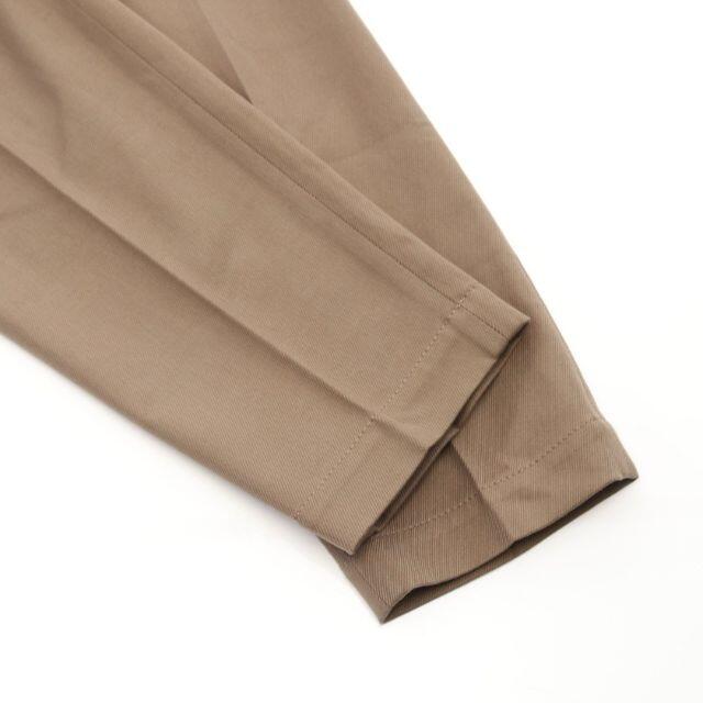 ABランク テーパード パンツ グレーブラウン-www.steffen.com.br