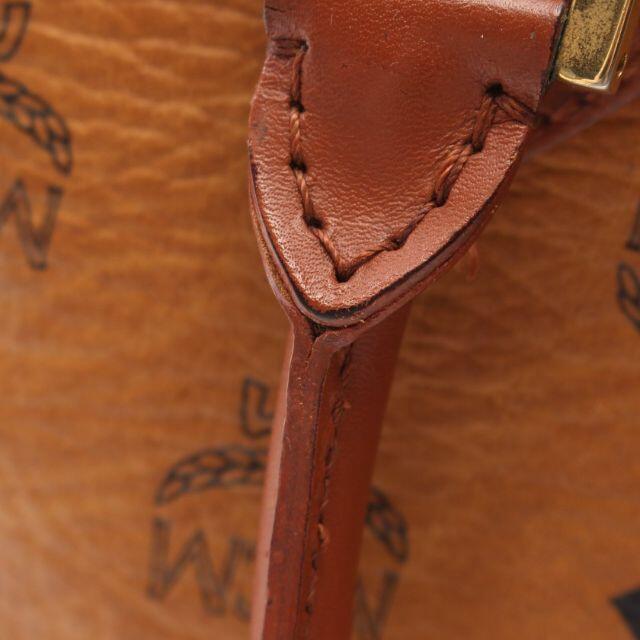 MCM(エムシーエム)のBCランク ヴィセトス ハンドバッグ PVC レザー ライトブラウン ブラウン レディースのバッグ(ハンドバッグ)の商品写真
