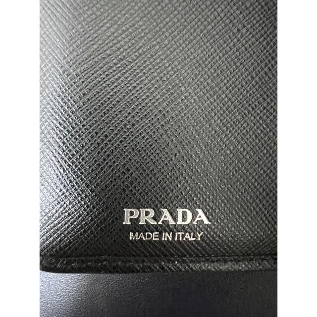 PRADA(プラダ)のPRADA 二つ折り　財布 メンズのファッション小物(折り財布)の商品写真