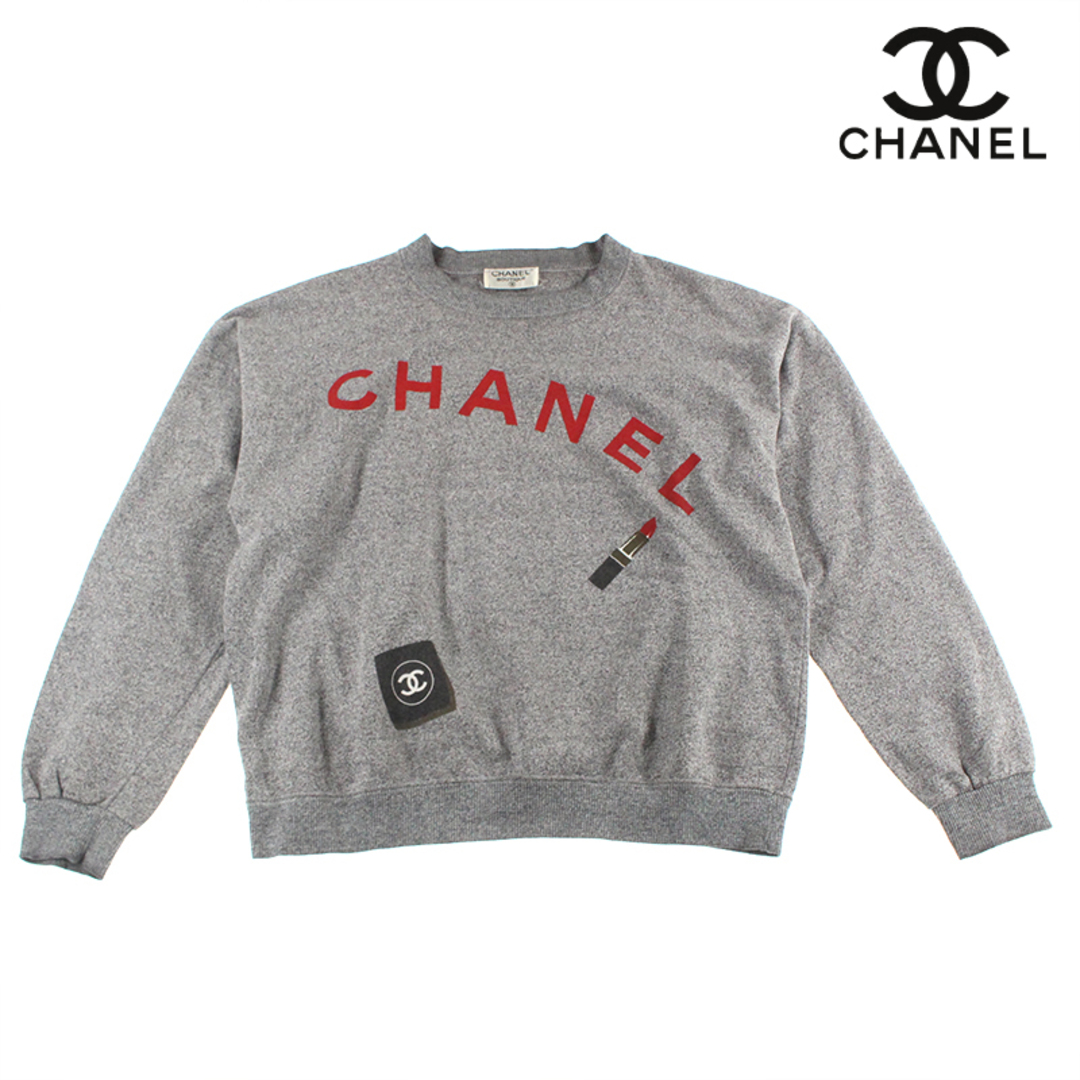 シャネル CHANEL ロゴ ココマーク リップ  カットソー