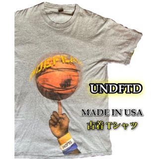 ＝ MADE IN USA＝　UNDEFEATED  Tシャツ 古着(Tシャツ/カットソー(半袖/袖なし))