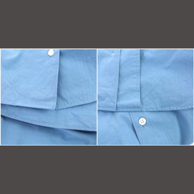 マディソンブルー MADISONBLUE スタンドカラーシャツ 01 青 8