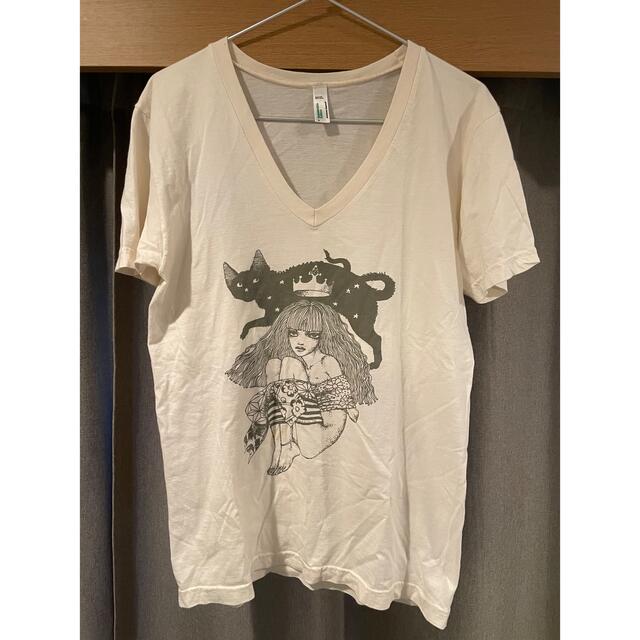 American Apparel - 椎名林檎Tシャツ 宇野亜喜良イラスト American Apparel - 椎名林檎Tシャツ 宇野亜喜良イラスト