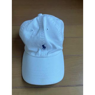 ラルフローレン(Ralph Lauren)のラルフローレン　キャップ   白(キャップ)