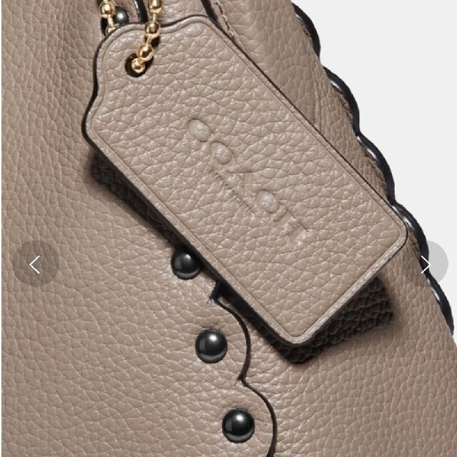 COACH - 期間限定大特価★COACH【新品同様】サットンホーボーウィズスカラップリベットの通販 by 抹茶's shop｜コーチならラクマ