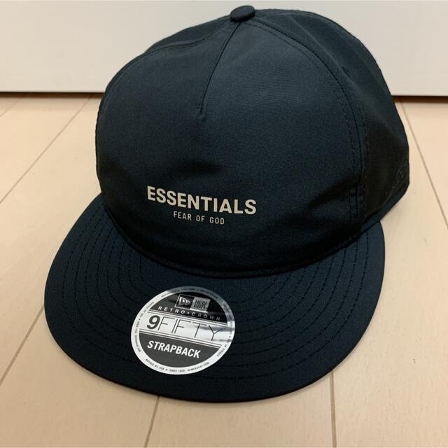 ESSENTIALS NEW ERA CAP ブラック 未使用新品 - キャップ