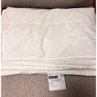 イケア(IKEA)のIKEA GRUSSTARR ひんやり毛布　150×200(毛布)