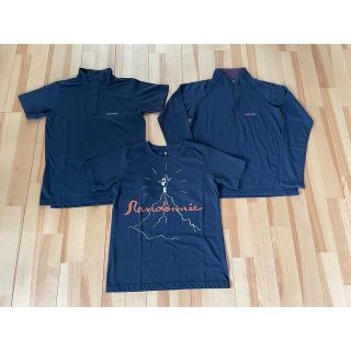 モンベル(mont bell)のmont-bell  women's ウイックロンTシャツ3点セット (登山用品)