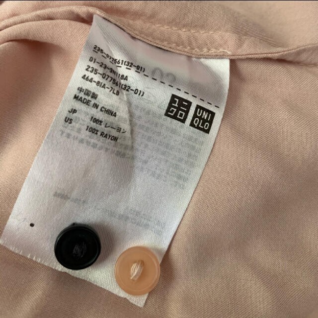 UNIQLO(ユニクロ)のユニクロ　シャツ レディースのトップス(シャツ/ブラウス(長袖/七分))の商品写真