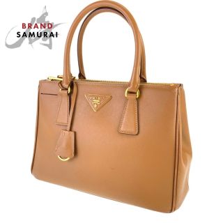 PRADA ハンドバッグ トートバッグ レザー ブラウン 07009802 - library PRADA ハンドバッグ トートバッグ レザー ブラウン 07009802 - library