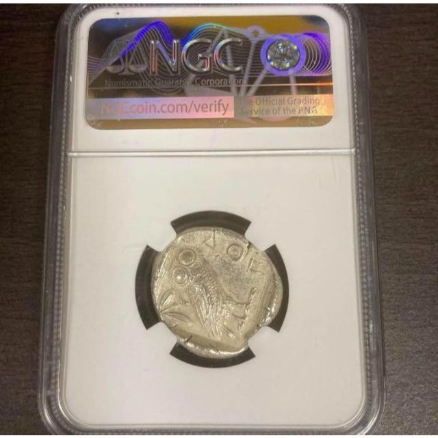 テトラドラクマ銀貨 NGC ChAU 5/5 4/5 買蔵 ブランド 美術品