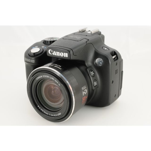 【超高倍率＆高性能】Canon PowerShot SX50 HS 50倍ズーム