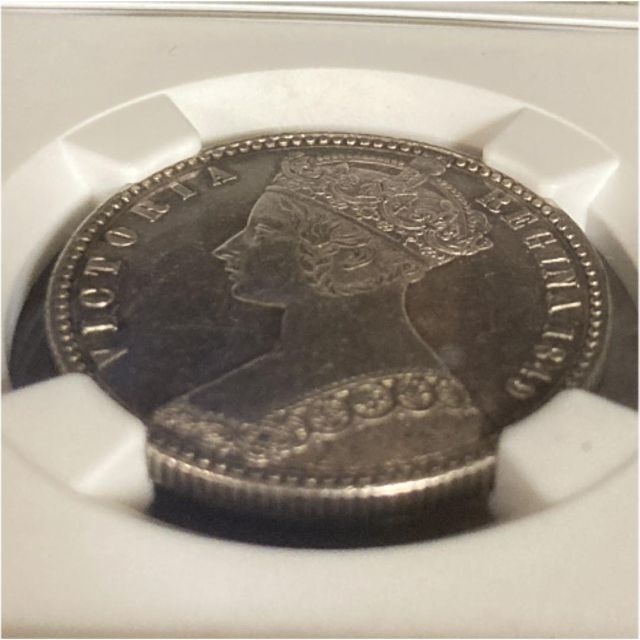 を販売 【希少】ゴッドレスフローリン銀貨 PCGS MS61 イギリス 1849年