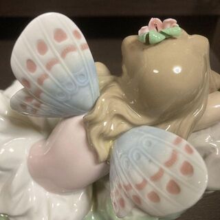 中古品】リヤドロ プリンセスフェアリー 置物 フィギュア陶器人形 限定