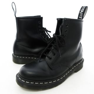 ドクターマーチン(Dr.Martens)のドクターマーチン 8ホール ブーツ ホワイトステッチ 約25.0～25.5相当(ブーツ)